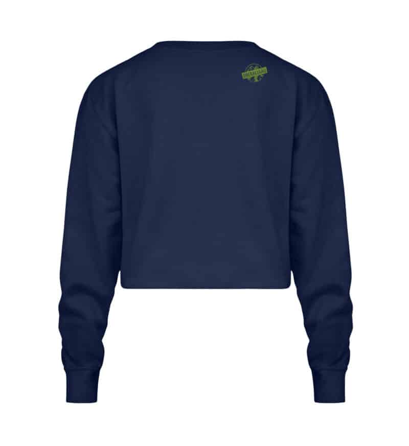 Crop Sweatshirt mit grünem LieblingsGRÜNTEN - Crop Sweatshirt-1676